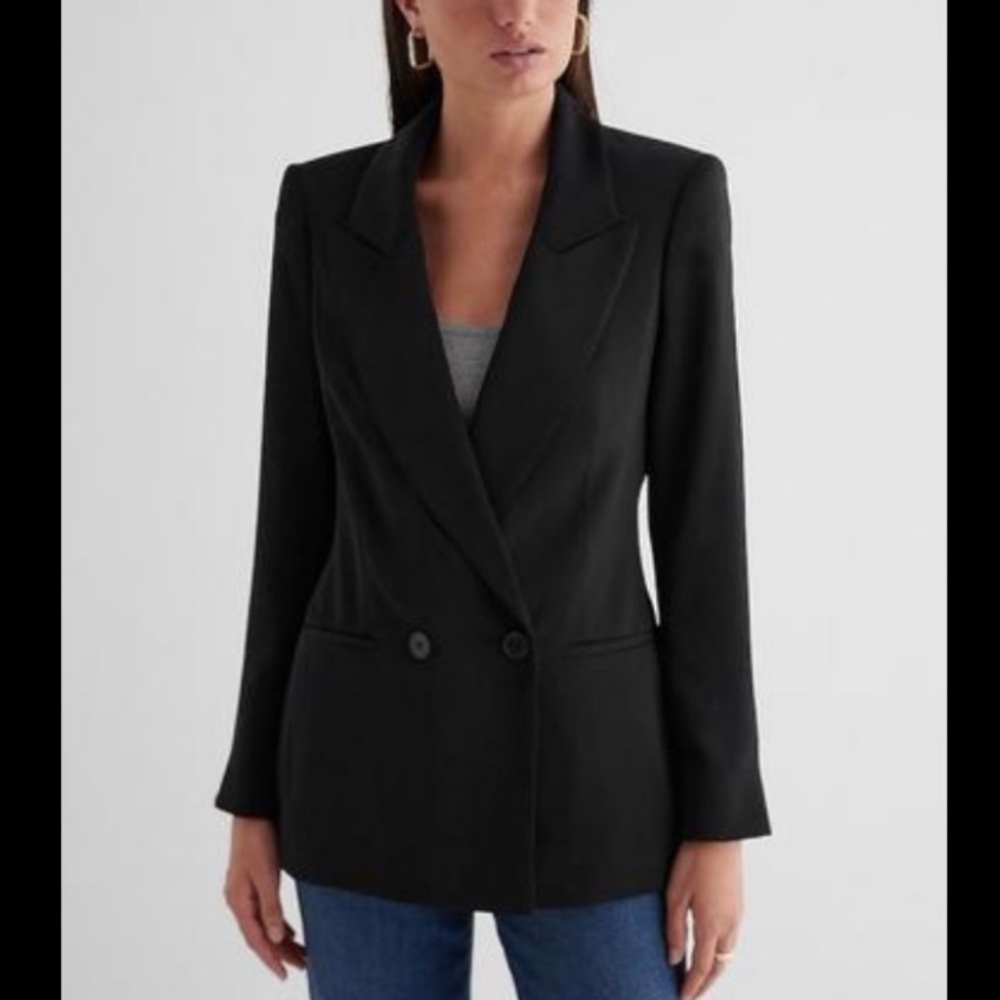 black express two button blazer sz4